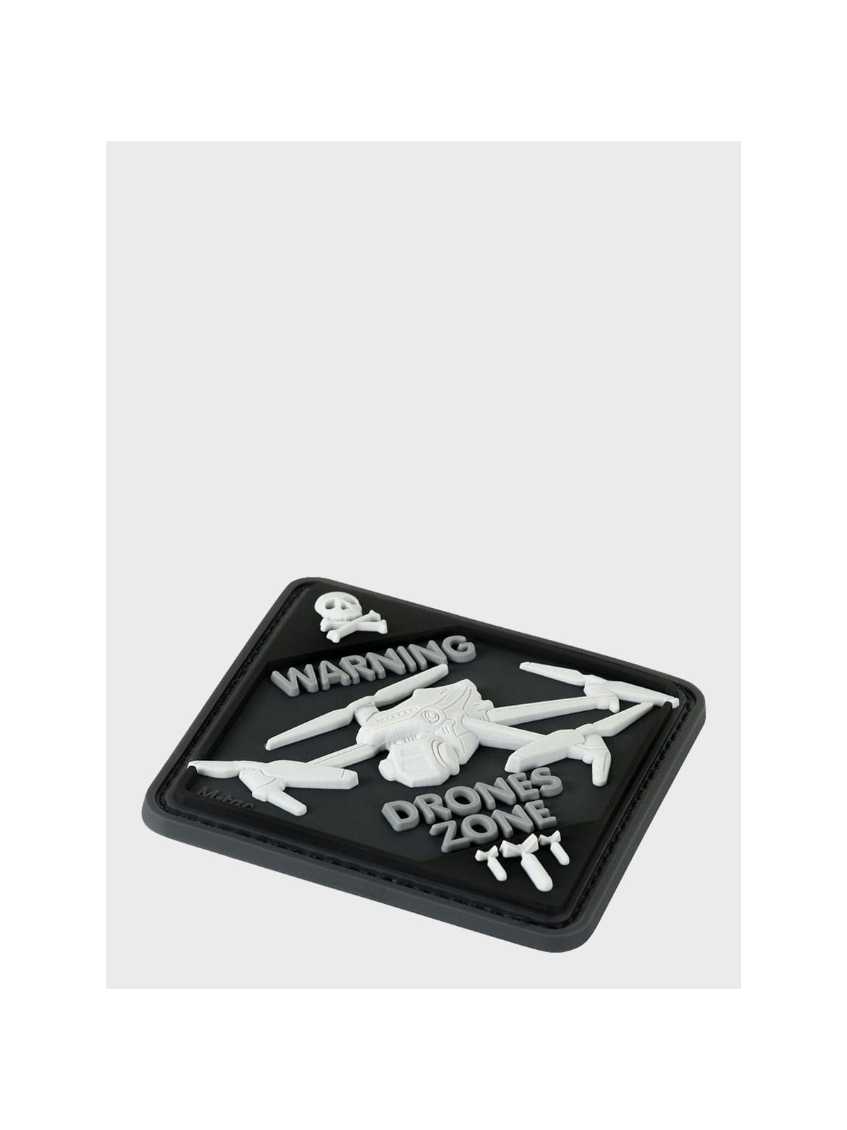 M-TAC NASZYWKA DRONE ZONE PVC CZARNA