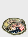 M-TAC NASZYWKA 3D EMOJI USA GIRL NR.1 PVC