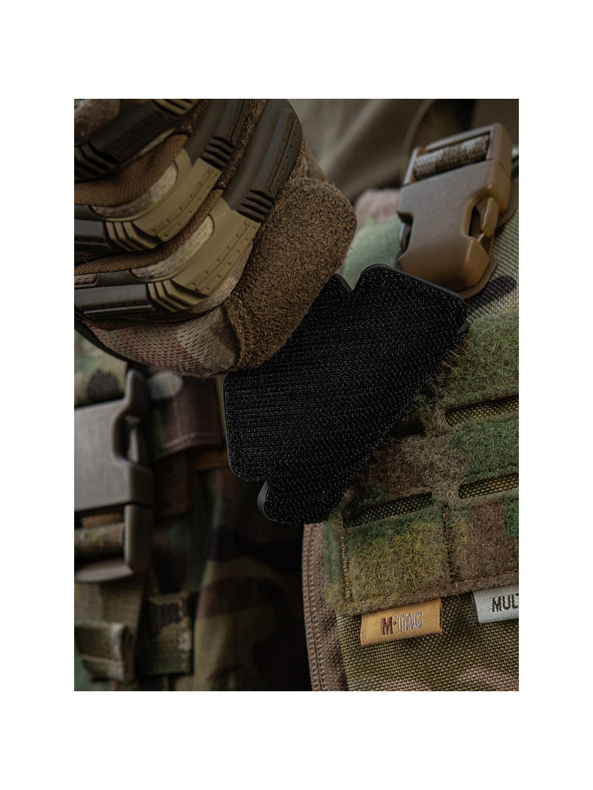 M-TAC Naszywka 3D Paramedic Miś PVC Różowa