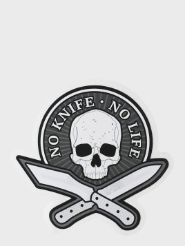 M-TAC Naklejka No Knife - No Life Odblaskowa