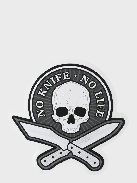 M-TAC Naklejka No Knife - No Life Odblaskowa
