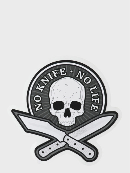 M-TAC Naklejka No Knife - No Life Odblaskowa