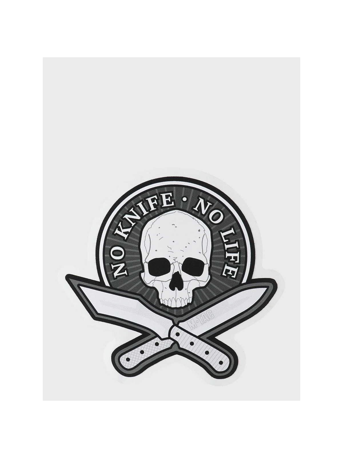 M-TAC Naklejka No Knife - No Life Odblaskowa