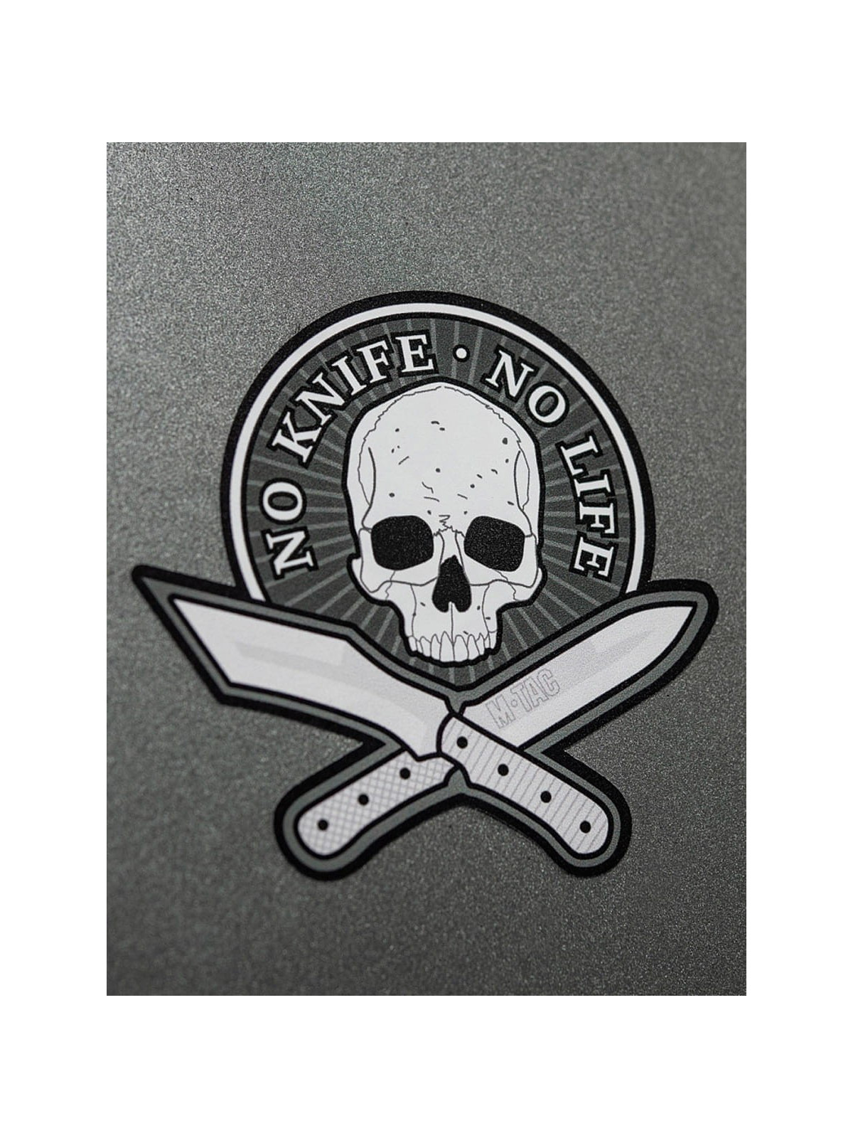 M-TAC Naklejka No Knife - No Life Odblaskowa