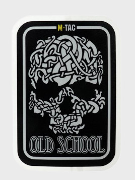 M-TAC Naklejka Old Skull Large Odblaskowa