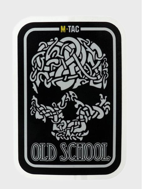 M-TAC Naklejka Old Skull Large Odblaskowa