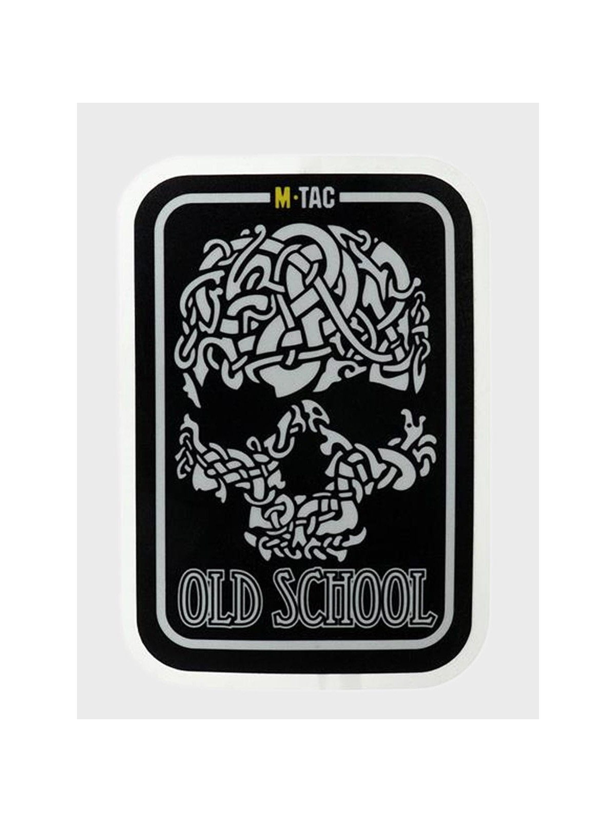 M-TAC Naklejka Old Skull Large Odblaskowa