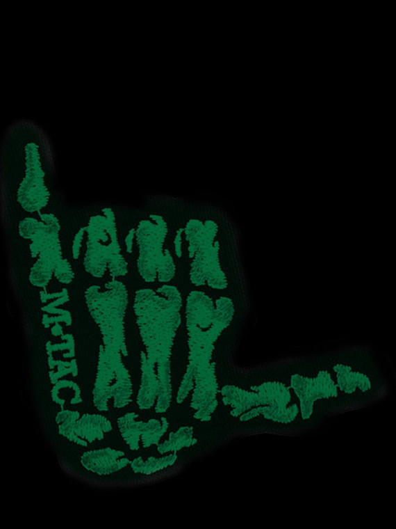 M-TAC NASZYWKA SHAKA HAFTOWANA FLUORESCENCYJNA