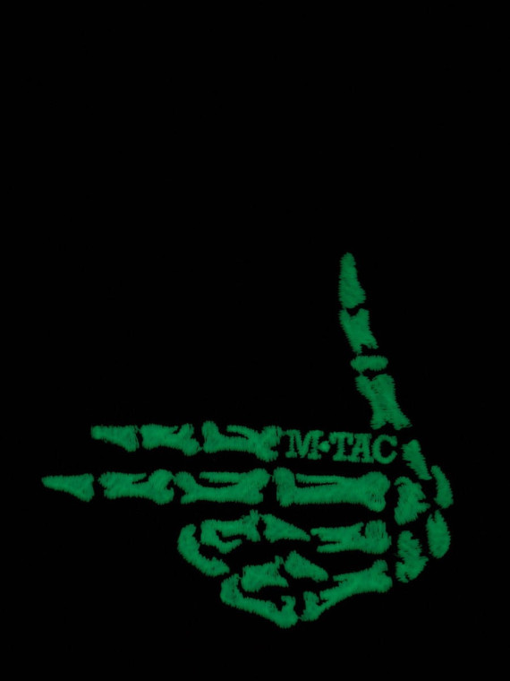 M-TAC NASZYWKA SKELETON SHOOTER HAFTOWANA FLUORESCENCYJNA