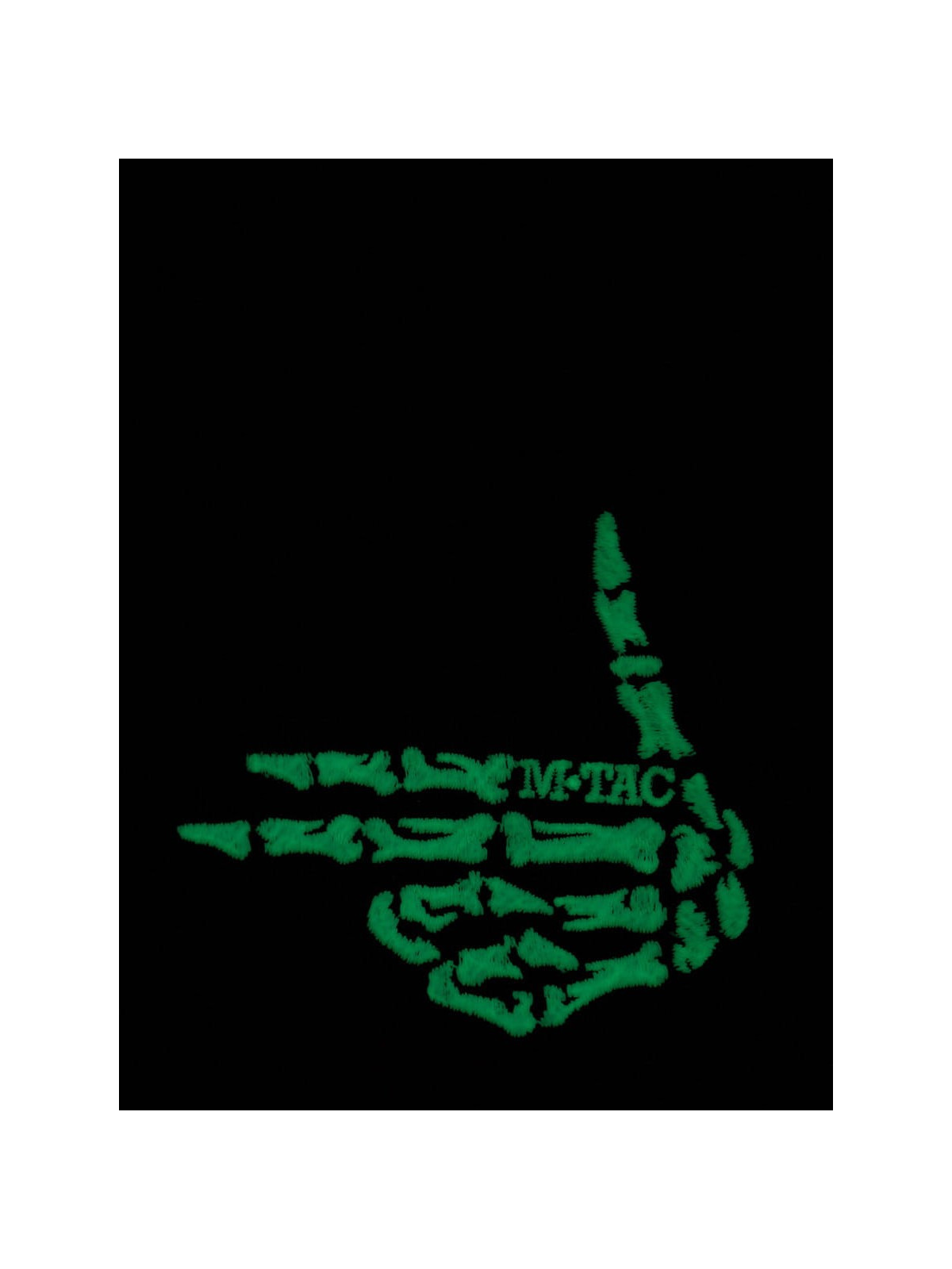 M-TAC NASZYWKA SKELETON SHOOTER HAFTOWANA FLUORESCENCYJNA