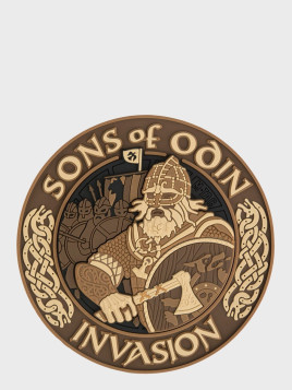 M-TAC Naszywka 3D Sons of Odin PVC Coyote