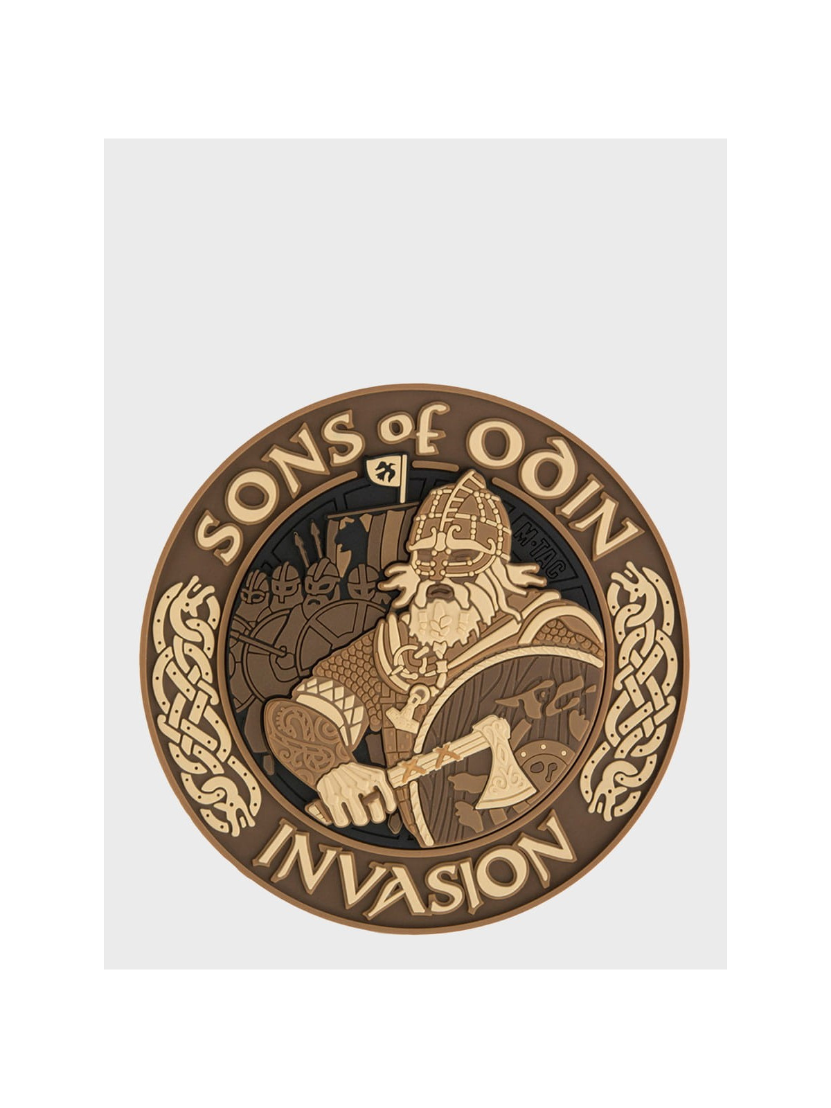 M-TAC Naszywka 3D Sons of Odin PVC Coyote