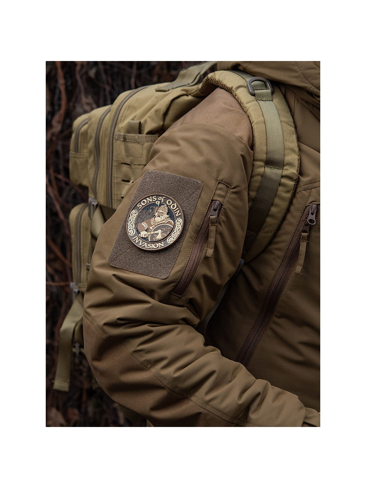 M-TAC Naszywka 3D Sons of Odin PVC Coyote