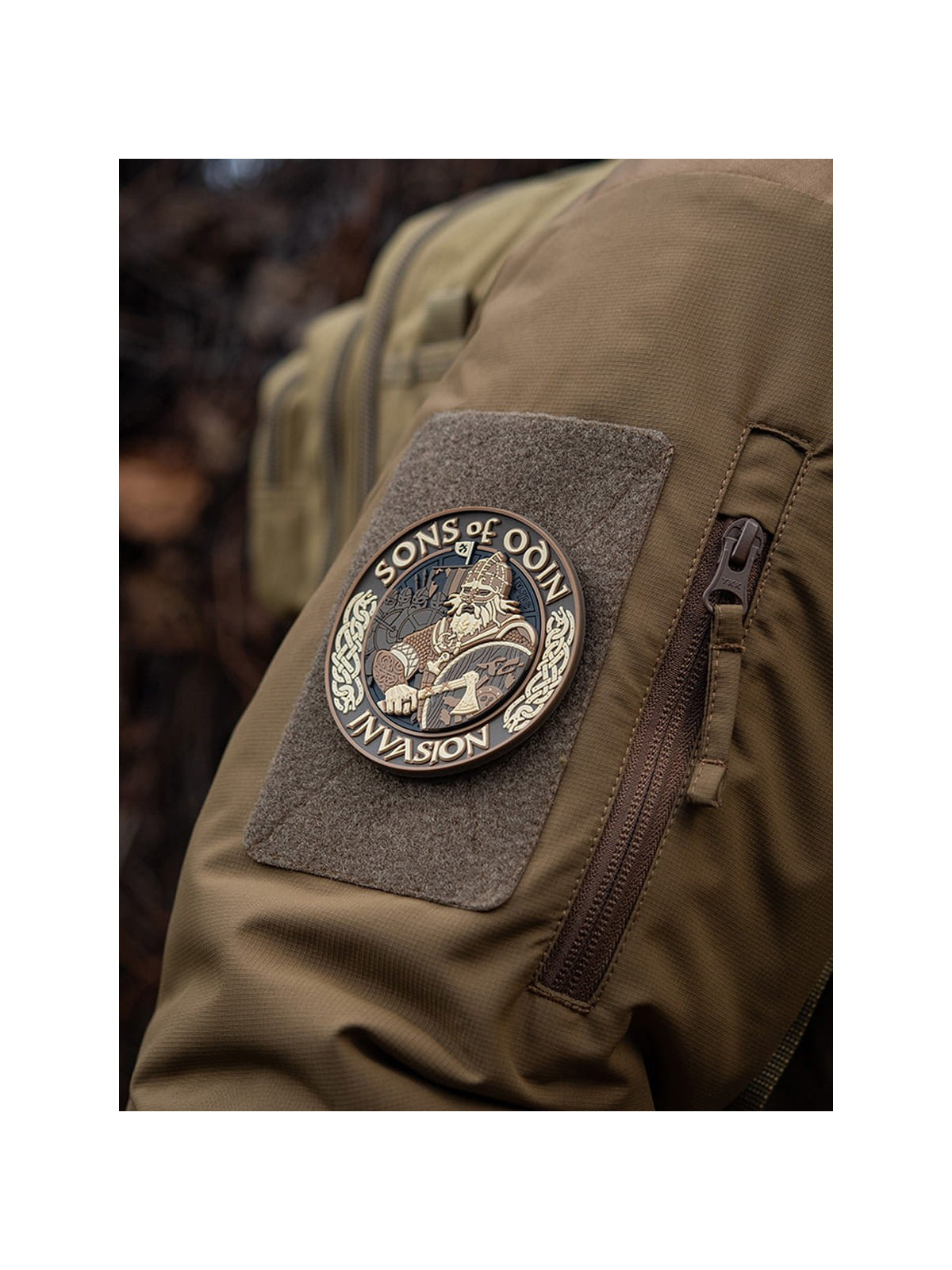 M-TAC Naszywka 3D Sons of Odin PVC Coyote