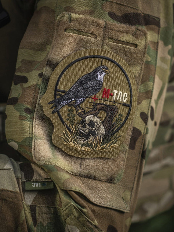 M-TAC Naszywka Snajper Haftowana Coyote
