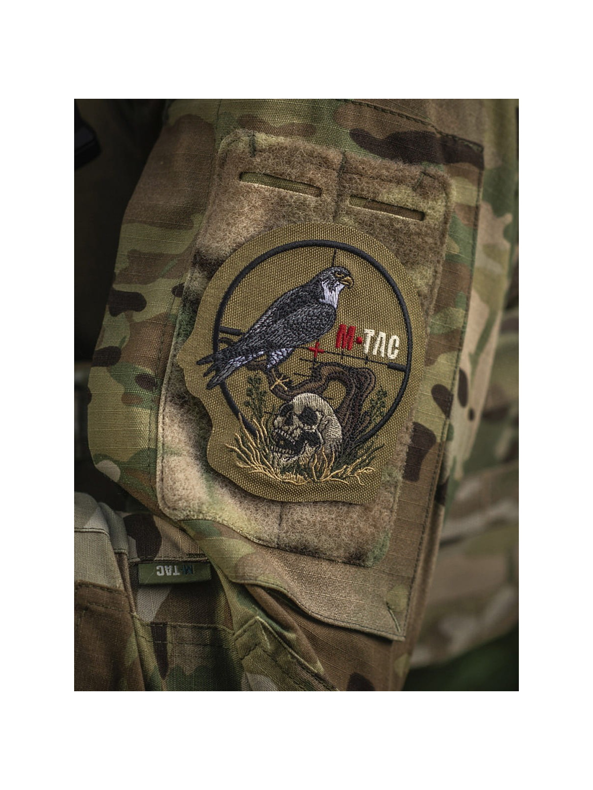 M-TAC Naszywka Snajper Haftowana Coyote