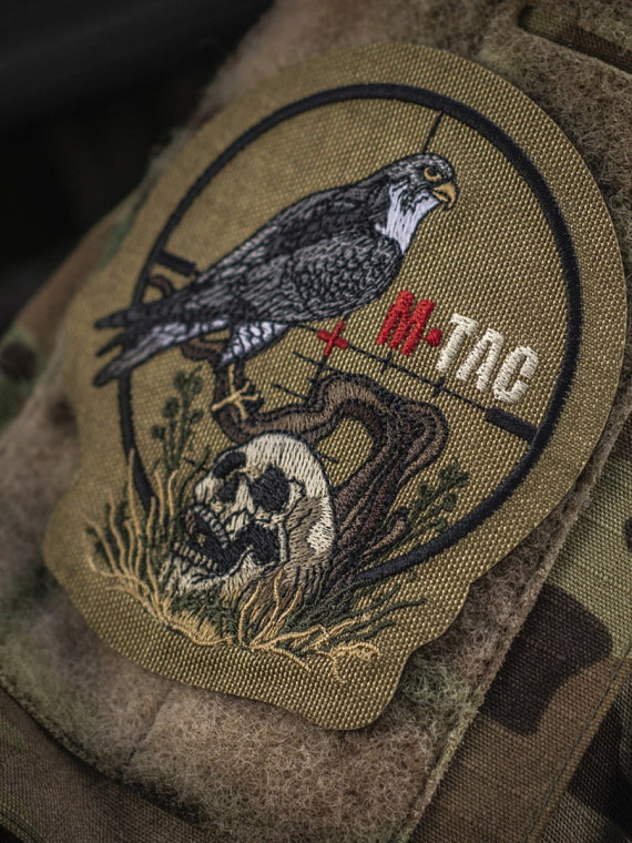 M-TAC Naszywka Snajper Haftowana Coyote