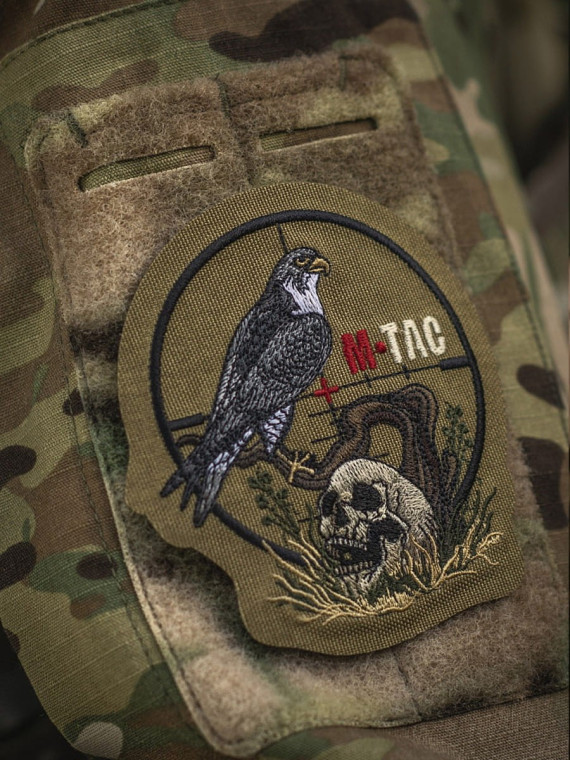 M-TAC Naszywka Snajper Haftowana Coyote