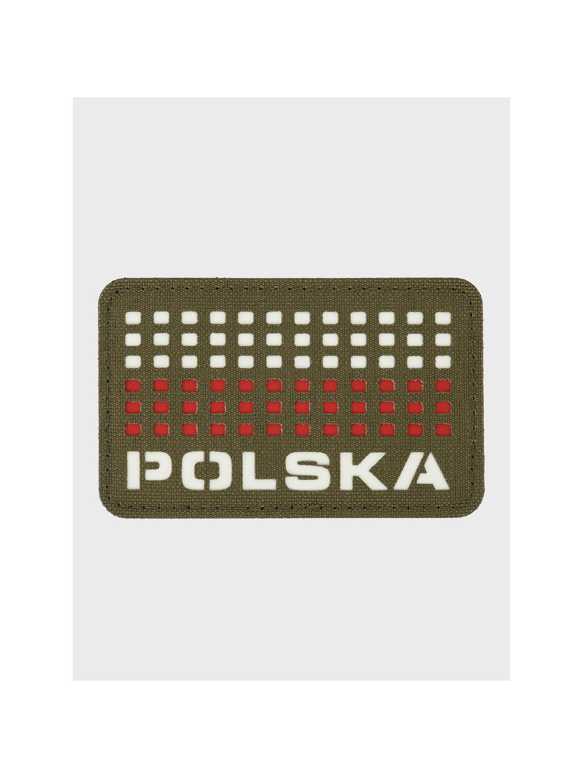 M-TAC Naszywka Polska Laser Cut Rzep 50x80mm Oliwkowa