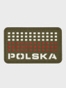 M-TAC Naszywka Polska Laser Cut Rzep 50x80mm Oliwkowa
