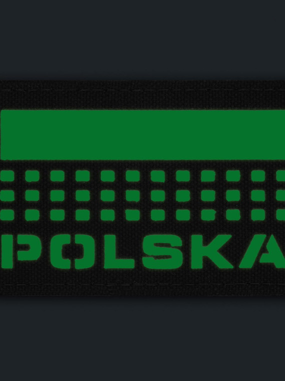 M-TAC Naszywka Polska Laser Cut Rzep 50x80mm Multicam Fluorescencyjna