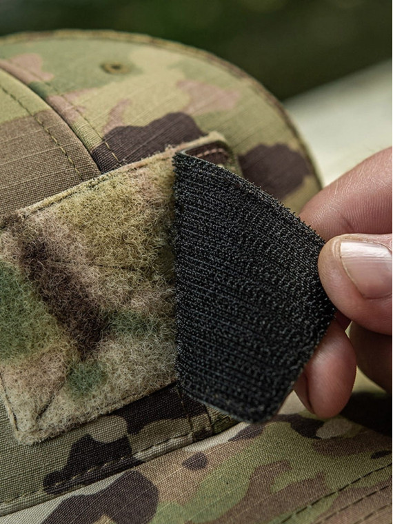 M-TAC Naszywka Polska Laser Cut Rzep 50x80mm Multicam Fluorescencyjna