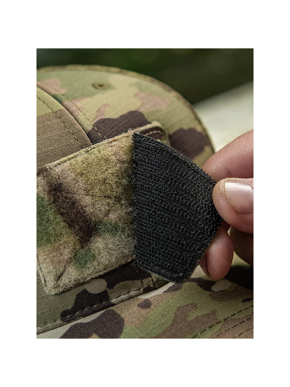 M-TAC Naszywka Polska Laser Cut Rzep 50x80mm Multicam Fluorescencyjna