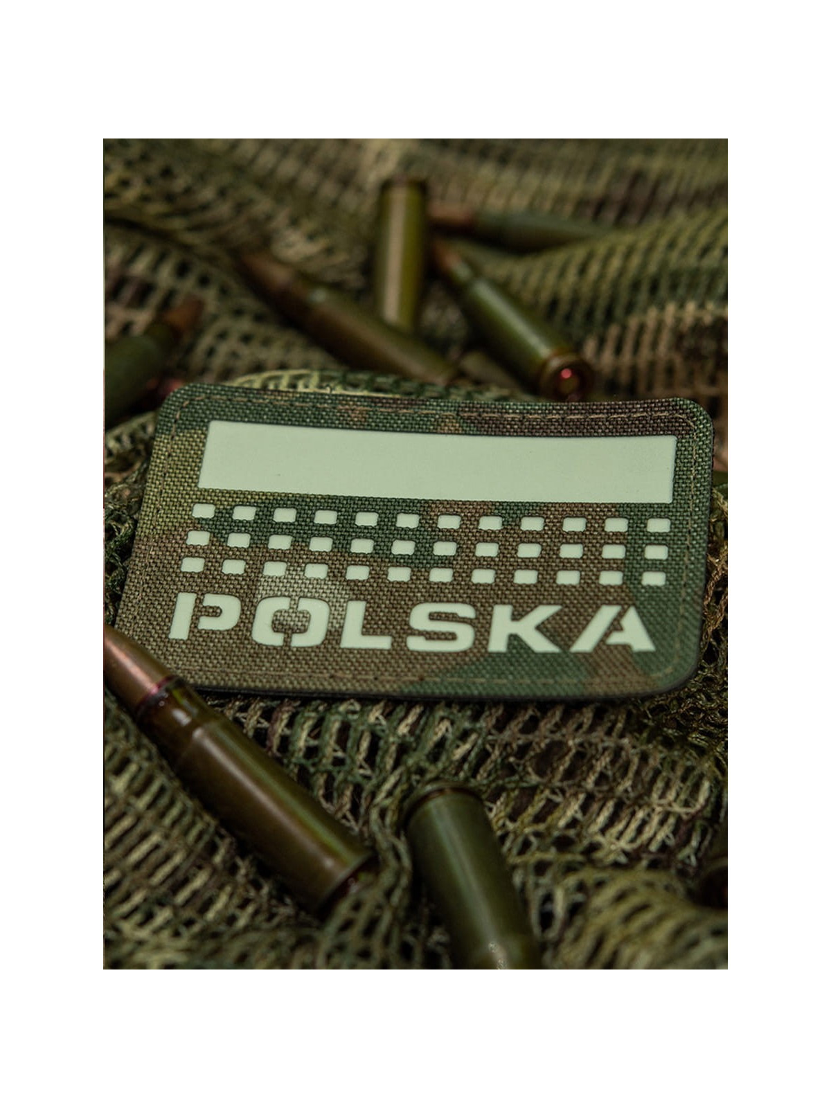 M-TAC Naszywka Polska Laser Cut Rzep 50x80mm Multicam Fluorescencyjna