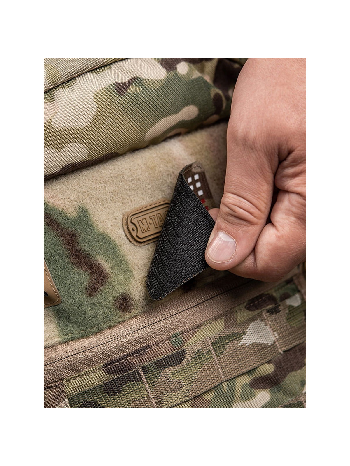 M-TAC Naszywka Polska Laser Cut Rzep 50x80mm Multicam
