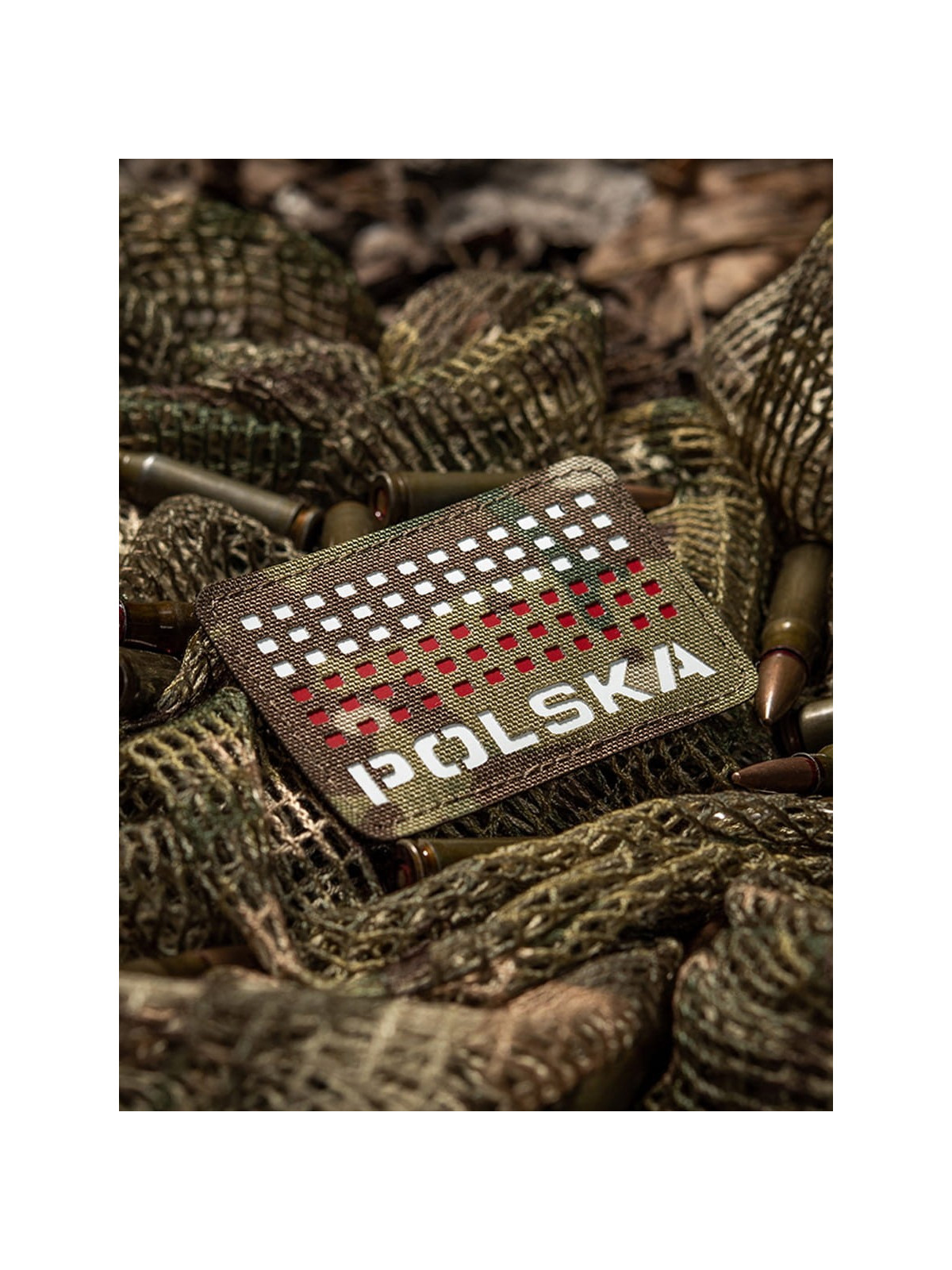 M-TAC Naszywka Polska Laser Cut Rzep 50x80mm Multicam