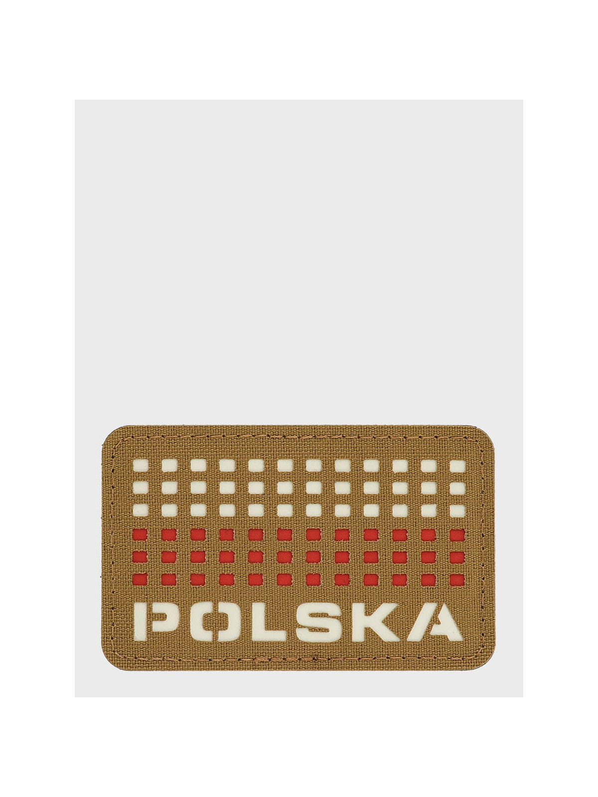 M-TAC Naszywka Polska Laser Cut Rzep 50x80mm Coyote