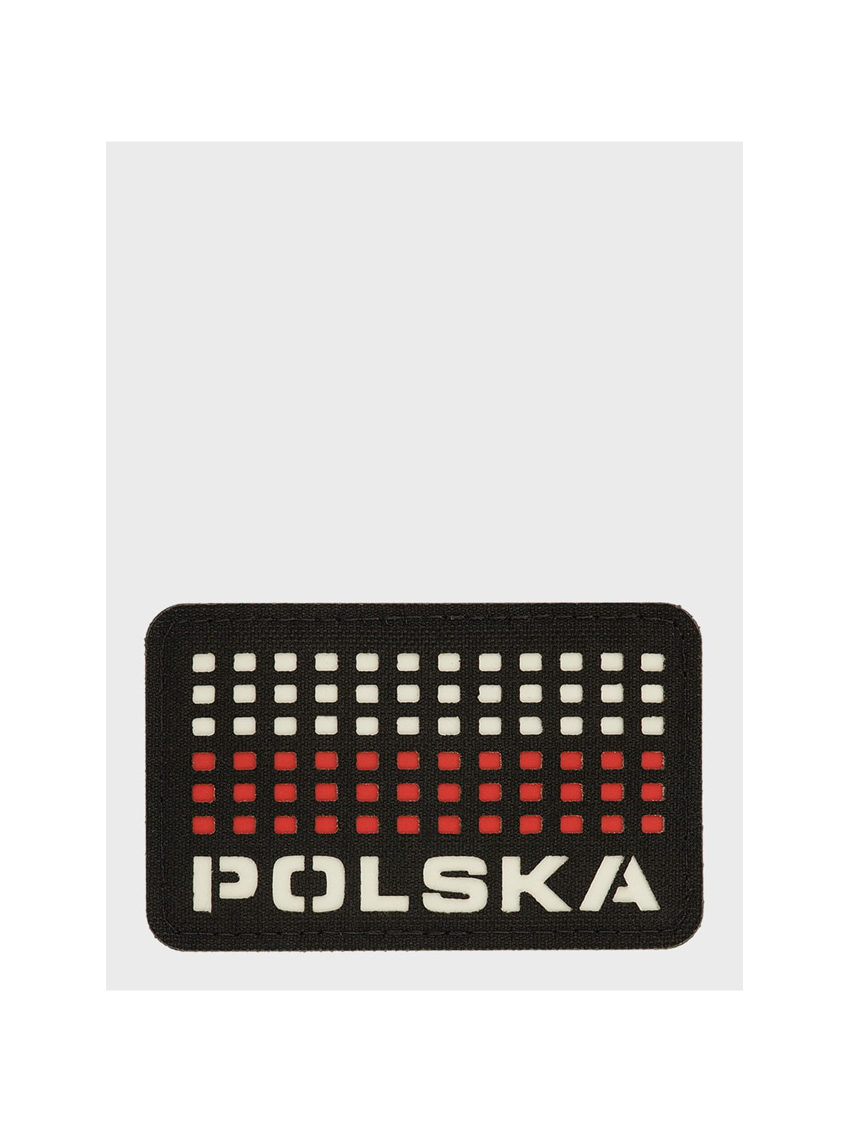 M-TAC Naszywka Polska Laser Cut Rzep 50x80mm Czarna