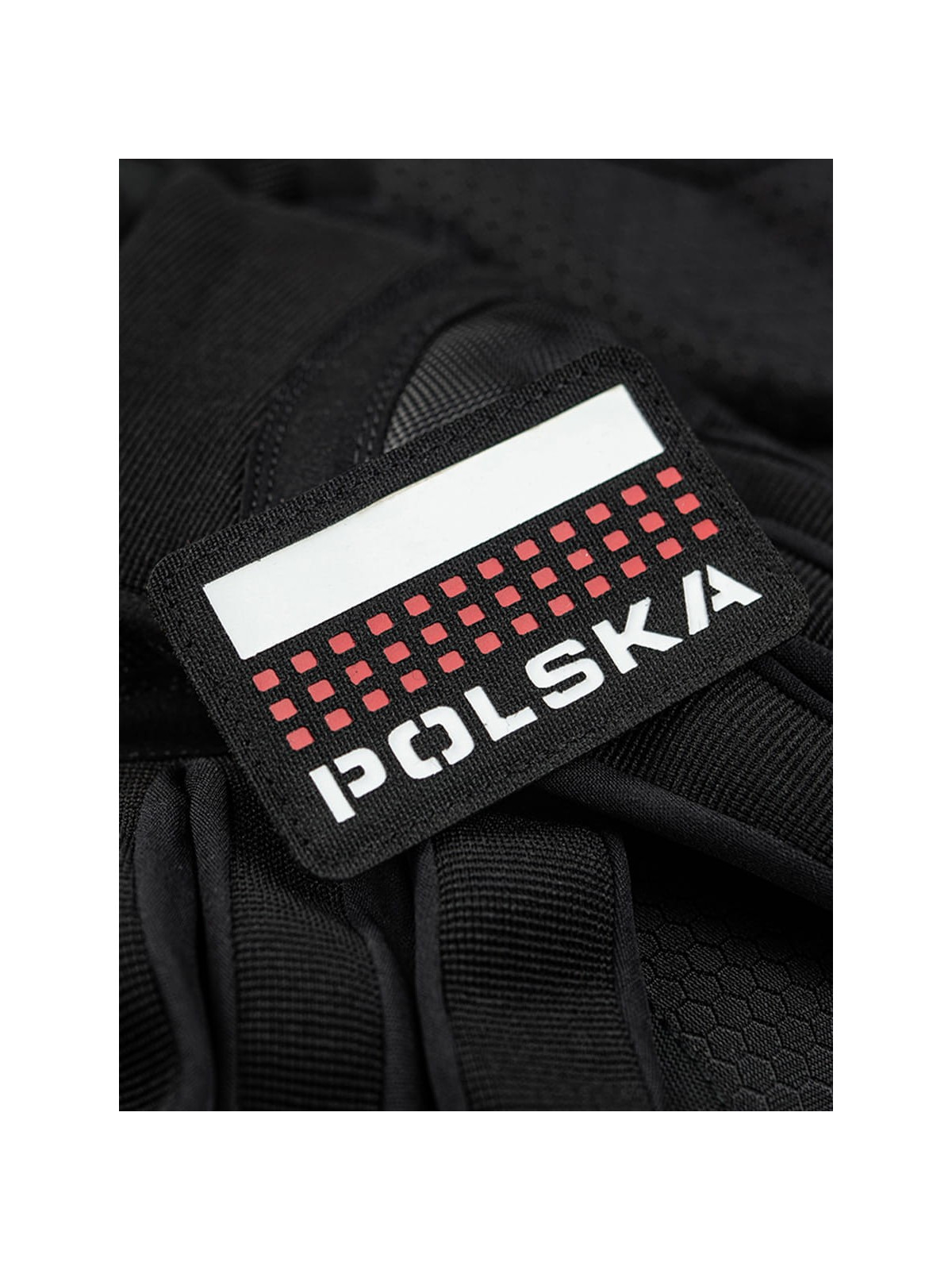 M-TAC Naszywka Polska Laser Cut Rzep 50x80mm Czarna