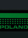 M-TAC Naszywka Poland Laser Cut Rzep 50x80mm Czerwona Fluorescencyjna