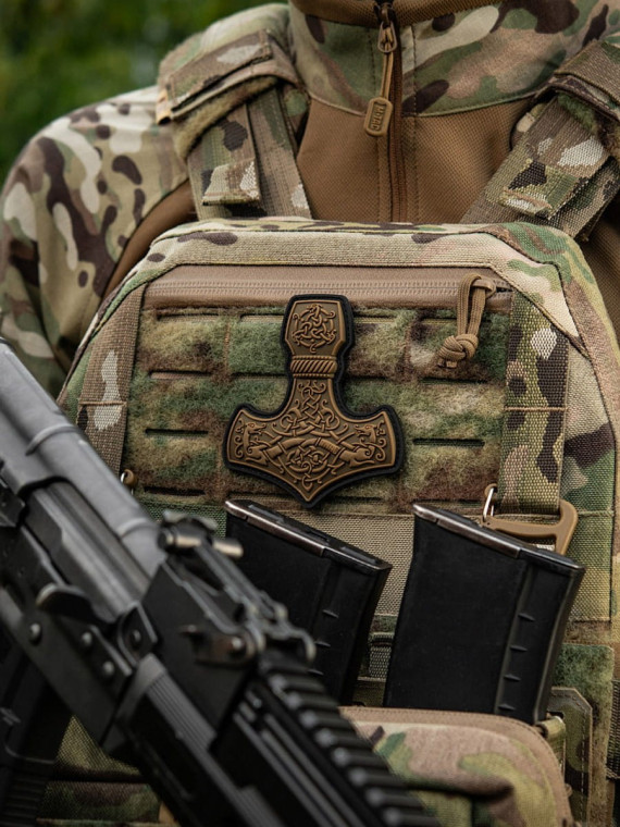 M-TAC NASZYWKA 3D Mjölnir LARGE PVC COYOTE
