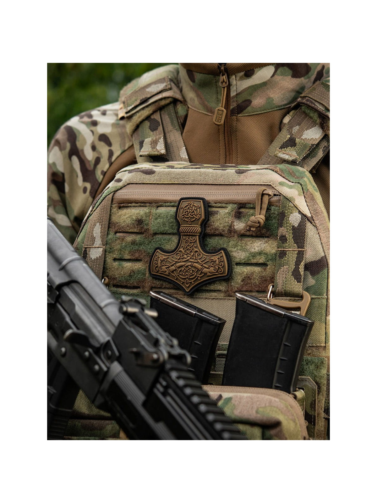 M-TAC NASZYWKA 3D Mjölnir LARGE PVC COYOTE