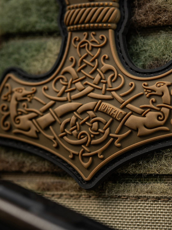 M-TAC NASZYWKA 3D Mjölnir LARGE PVC COYOTE