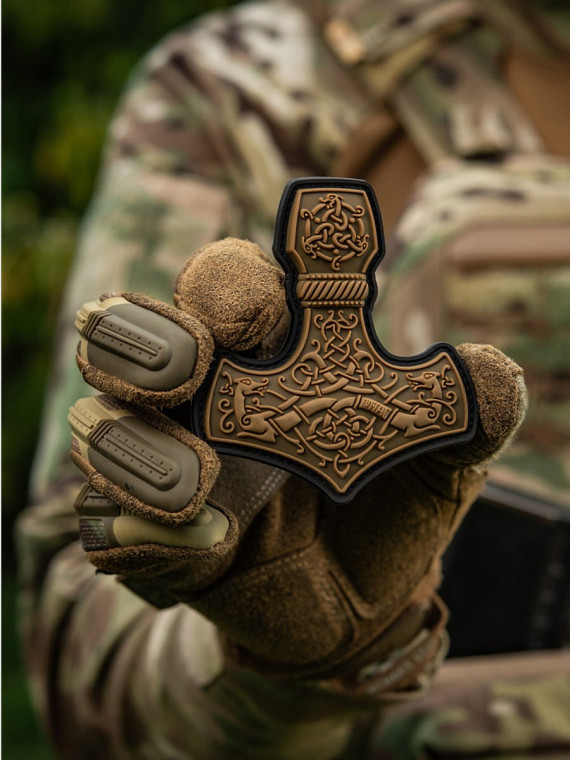 M-TAC NASZYWKA 3D Mjölnir LARGE PVC COYOTE
