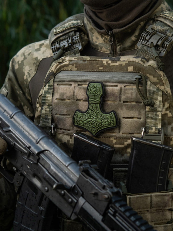 M-TAC NASZYWKA 3D Mjölnir LARGE PVC OLIWKOWA