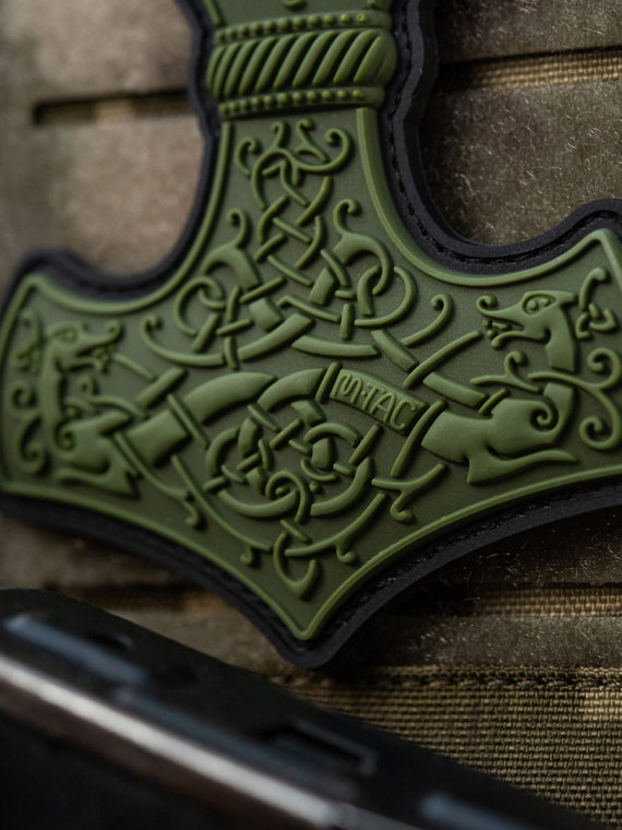 M-TAC NASZYWKA 3D Mjölnir LARGE PVC OLIWKOWA