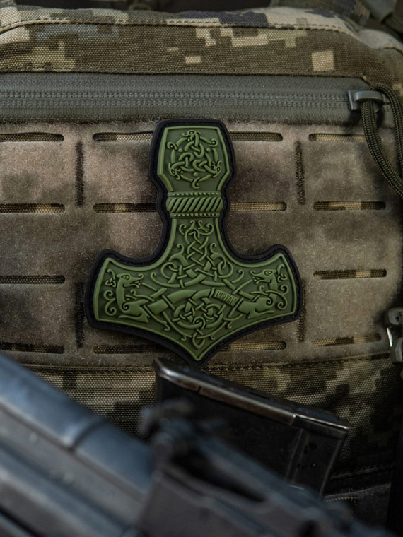 M-TAC NASZYWKA 3D Mjölnir LARGE PVC OLIWKOWA