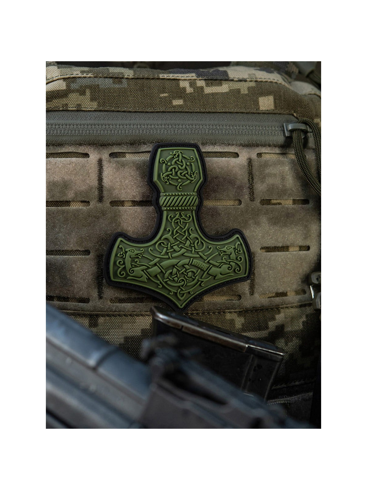 M-TAC NASZYWKA 3D Mjölnir LARGE PVC OLIWKOWA