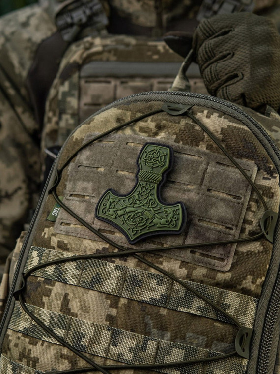 M-TAC NASZYWKA 3D Mjölnir LARGE PVC OLIWKOWA