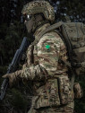 M-TAC Naszywka Szczęśliwa Karta Haftowana Multicam