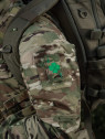 M-TAC Naszywka Szczęśliwa Karta Haftowana Multicam