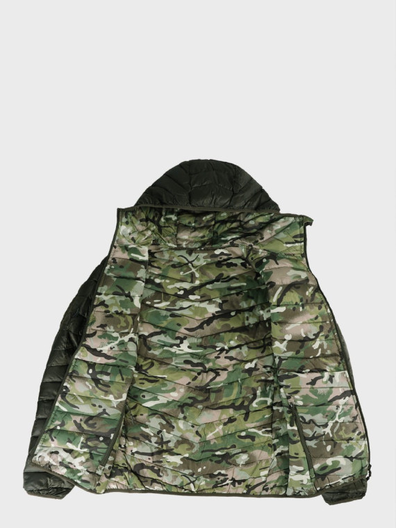 TEXAR KURTKA MĘSKA PUCHOWA DWUSTRONNA OLIWKOWA/MC CAMO XL