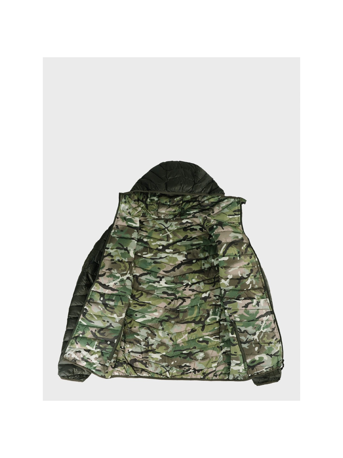 TEXAR KURTKA MĘSKA PUCHOWA DWUSTRONNA OLIWKOWA/MC CAMO XL