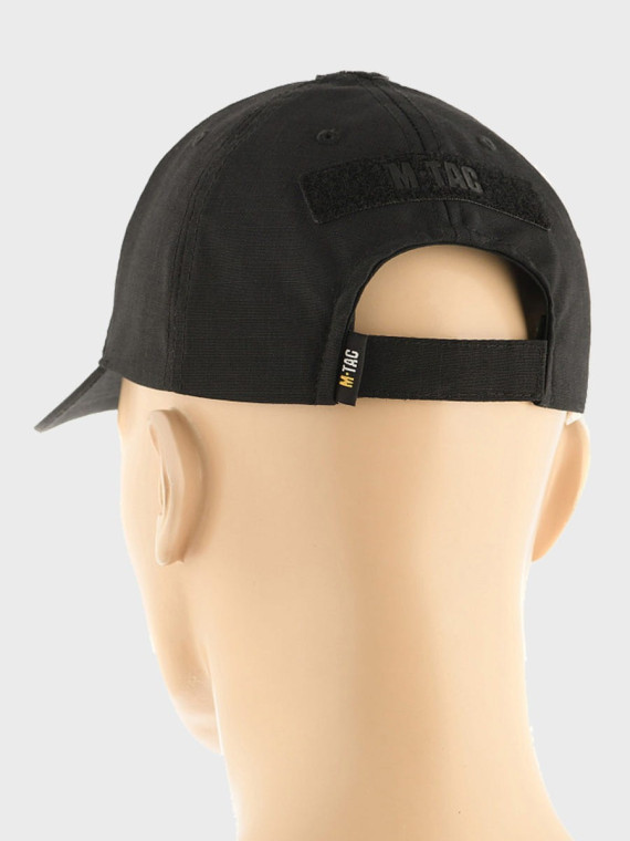 M-TAC Czapka z daszkiem taktyczna Elite Flex RS Czarna L/XL