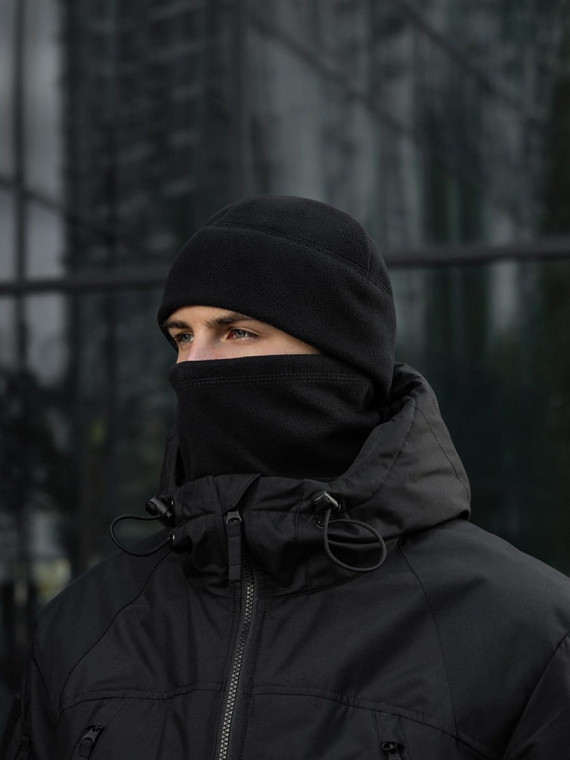 M-TAC Czapka Zimowa Polarowa Watch Cap Elite Slimtex Czarna XL