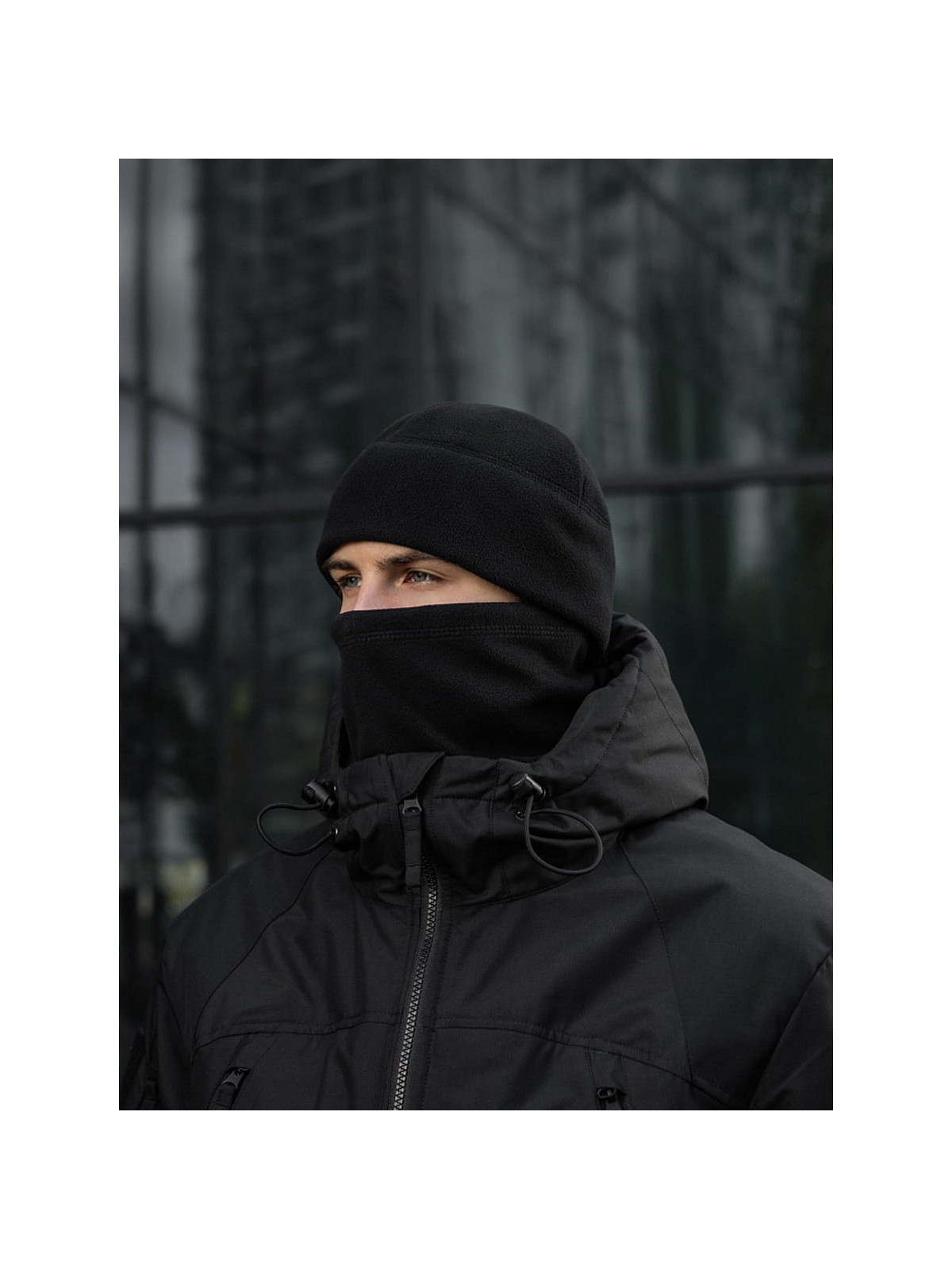 M-TAC Czapka Zimowa Polarowa Watch Cap Elite Slimtex Czarna XL